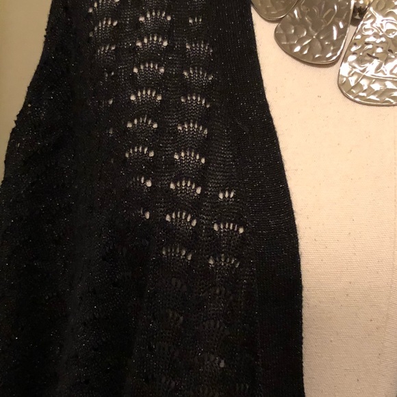 Charlotte Russe Silver Shimmer Cardigan💎💎 - Picture 5 of 8